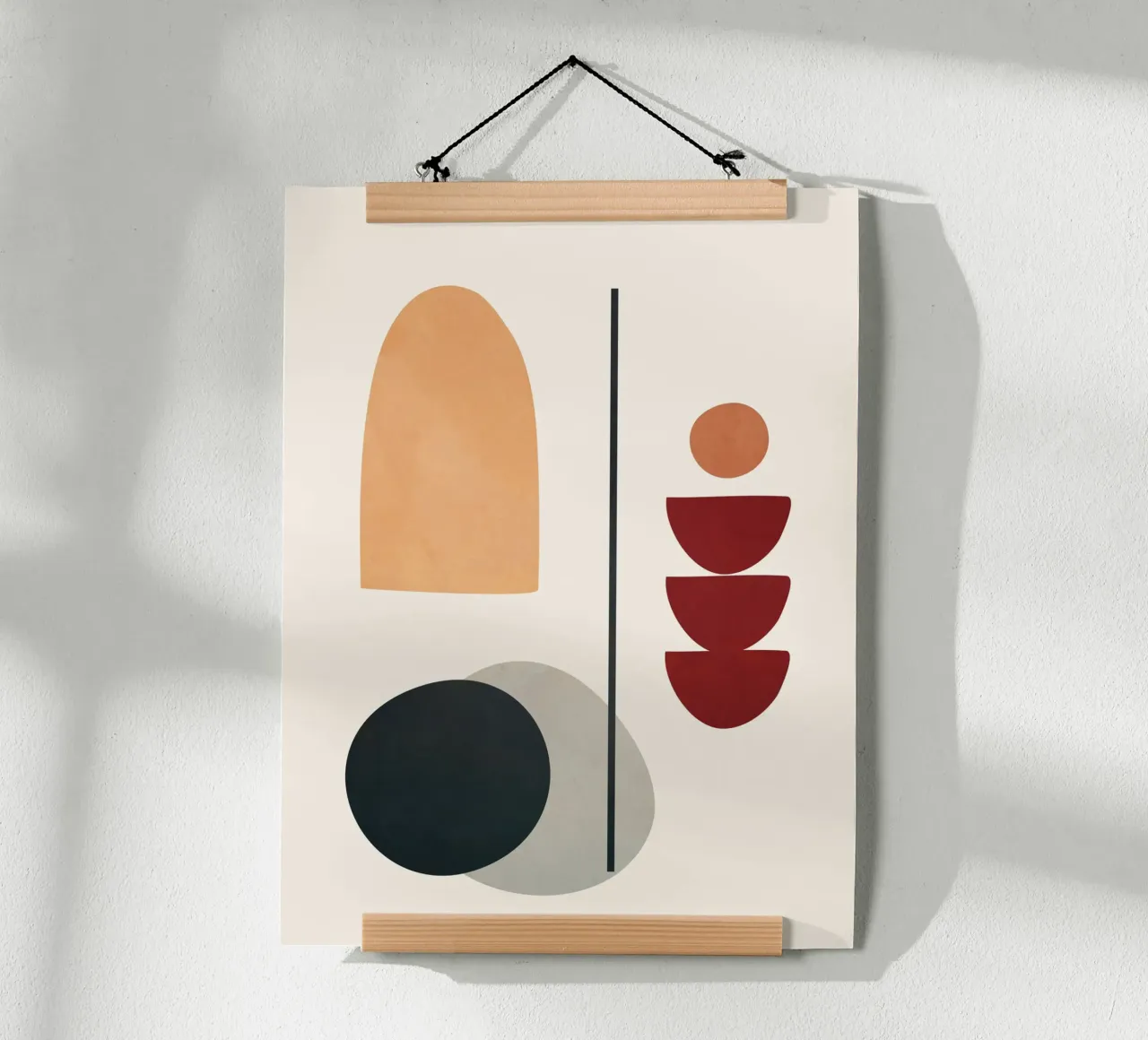 Abstract Minimal Art 02 hahnemühle by Flow Line