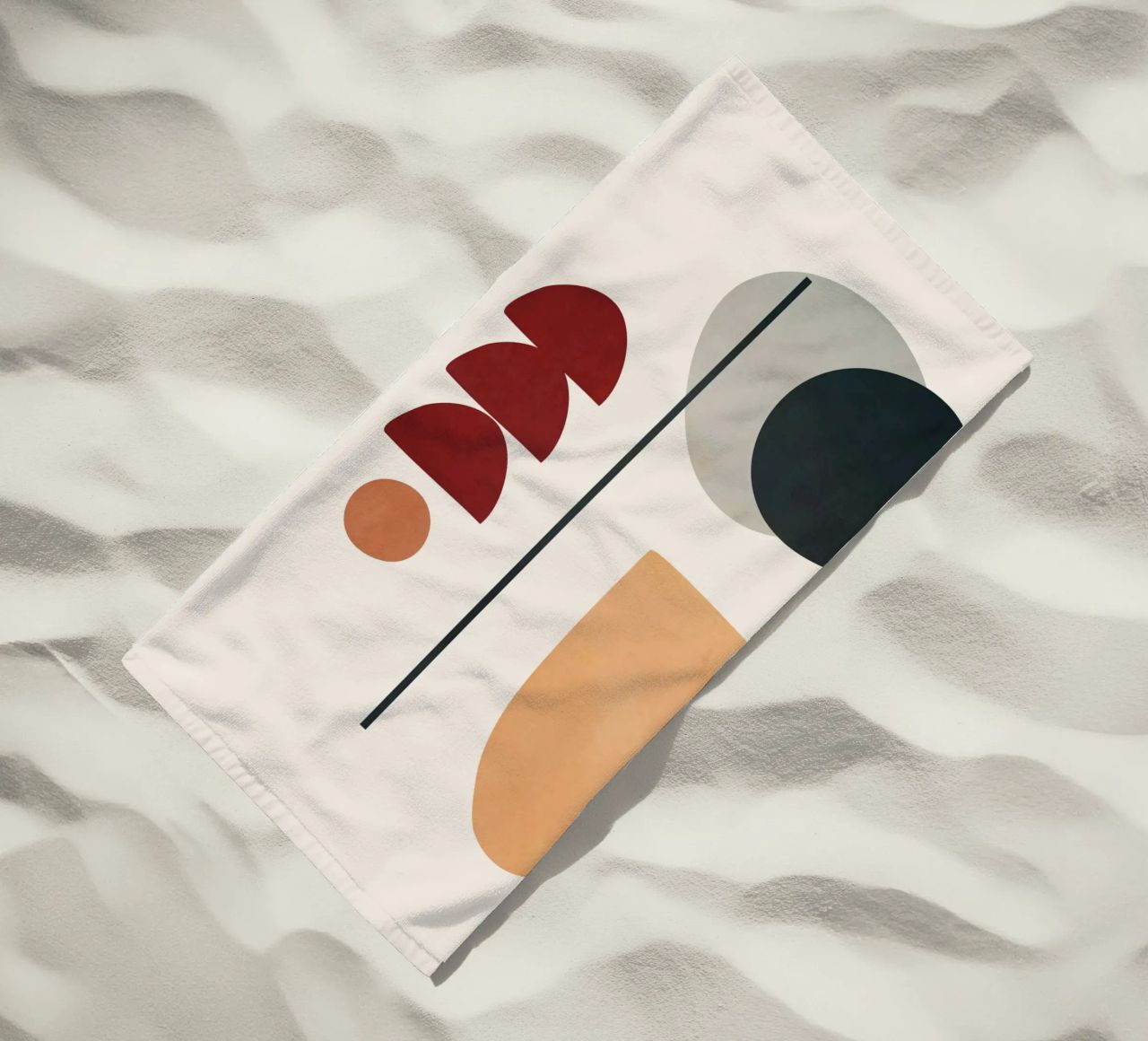Abstract Minimal Art 02 telo mare da Flow Line