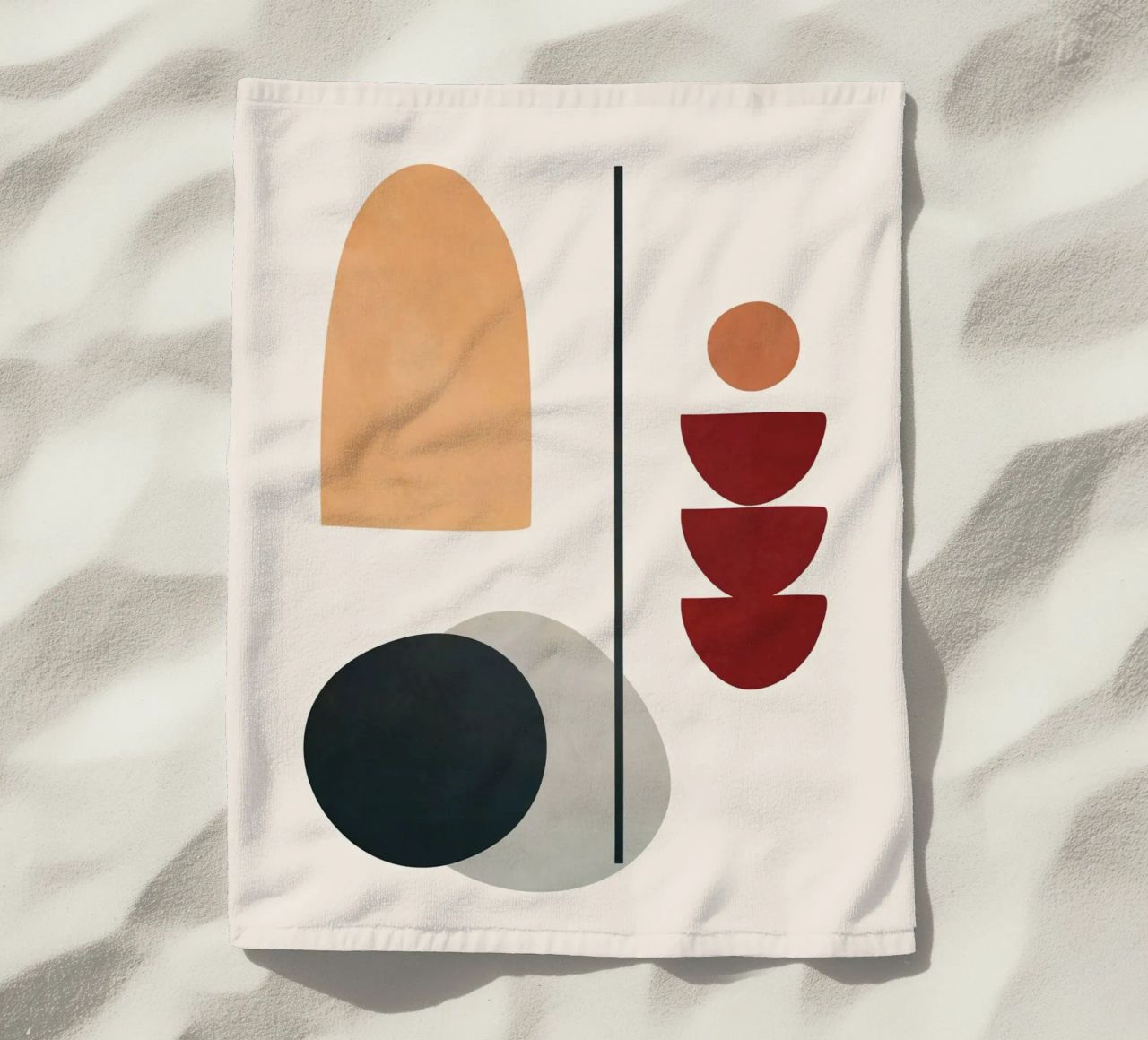 Abstract Minimal Art 02 telo mare da Flow Line
