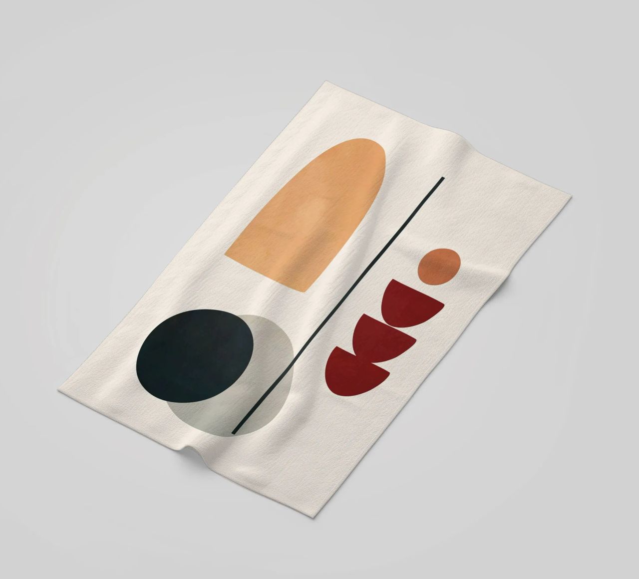 Abstract Minimal Art 02 telo mare da Flow Line