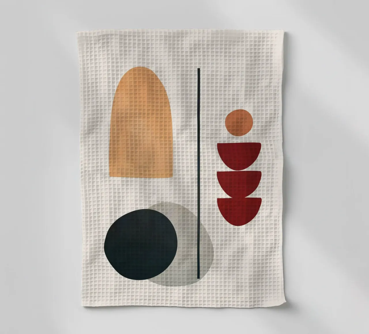 Abstract Minimal Art 02 canovaccio da cucina da Flow Line