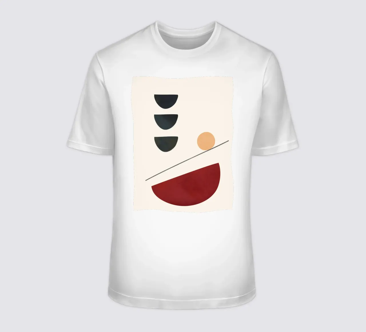 Abstract Minimal Art 03 t-shirt da Flow Line