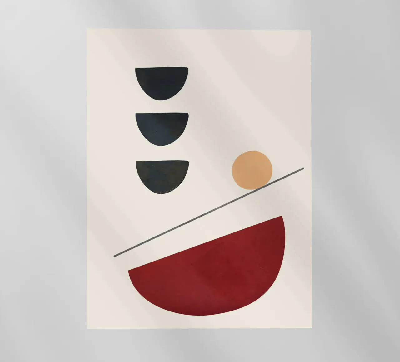 Abstract Minimal Art 03 pellicola backlit da Flow Line