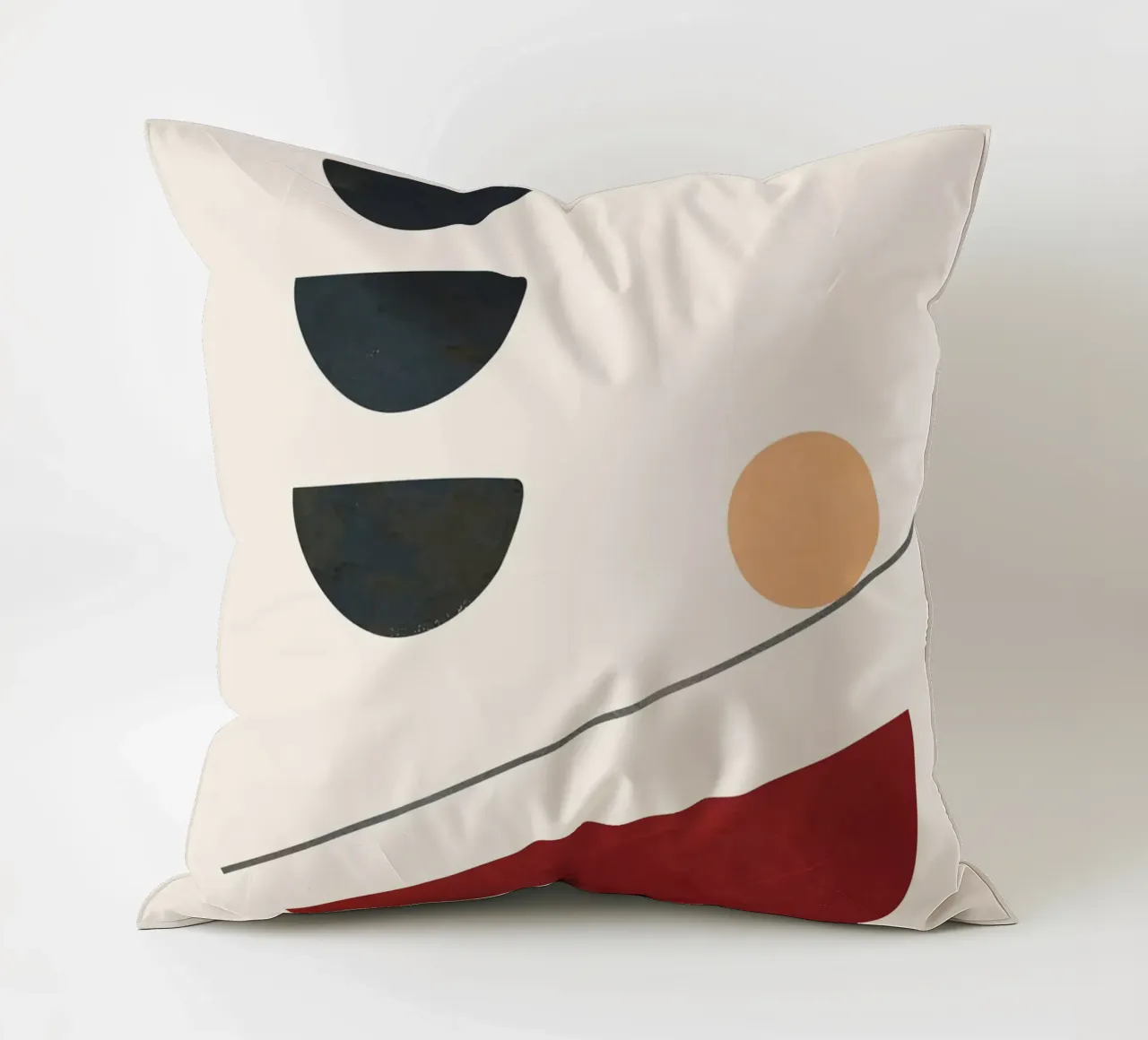 Abstract Minimal Art 03 cuscino da Flow Line