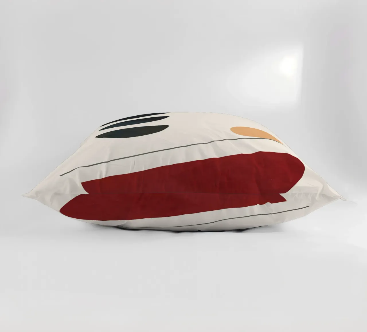 Abstract Minimal Art 03 cuscino da Flow Line