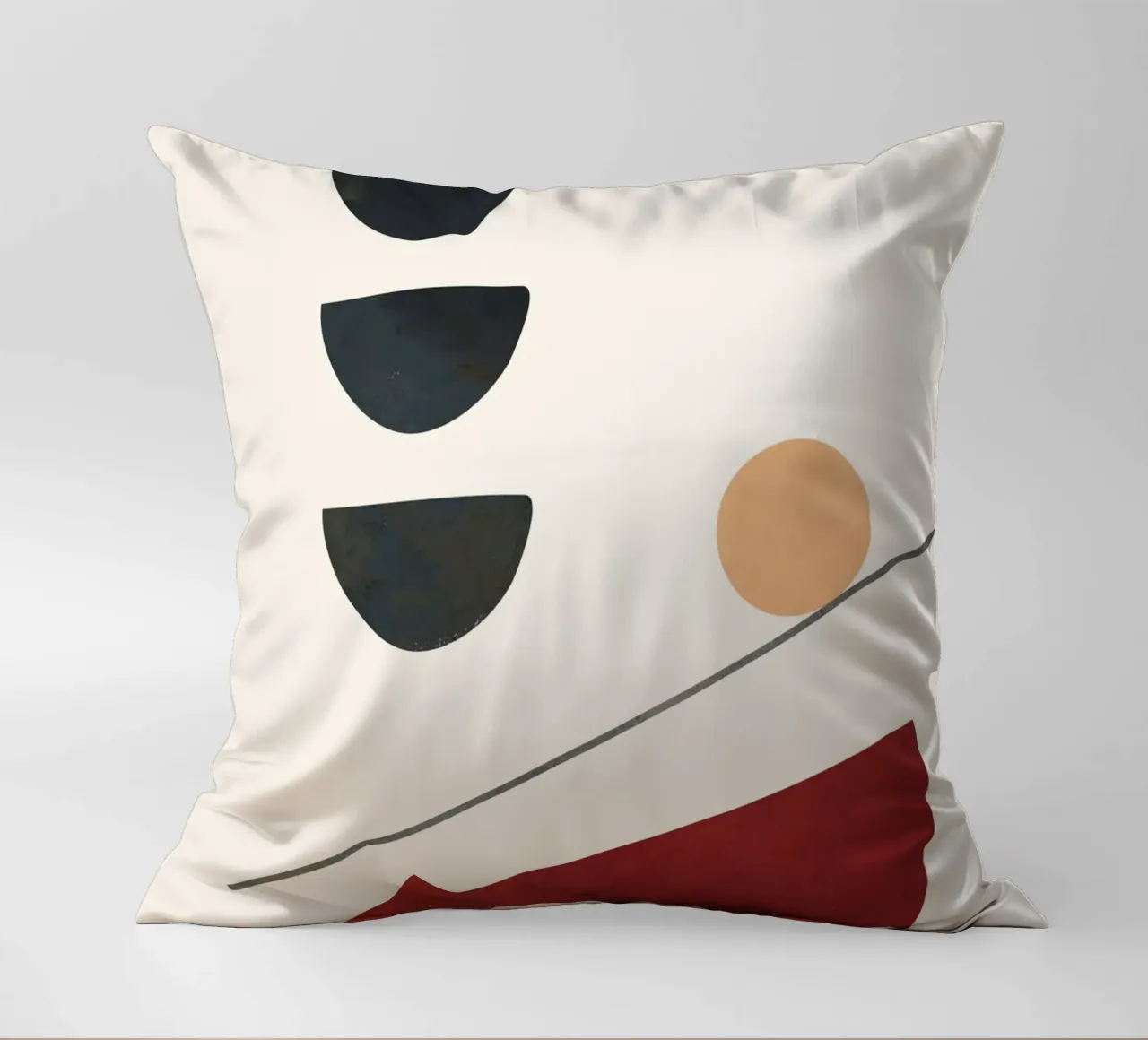 Abstract Minimal Art 03 cuscino da Flow Line