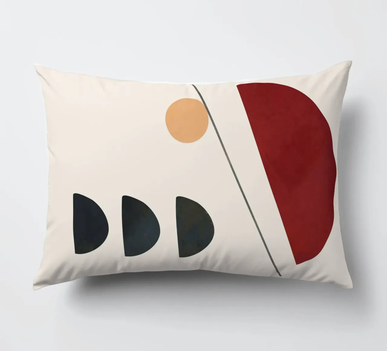 Abstract Minimal Art 03 cuscino da Flow Line