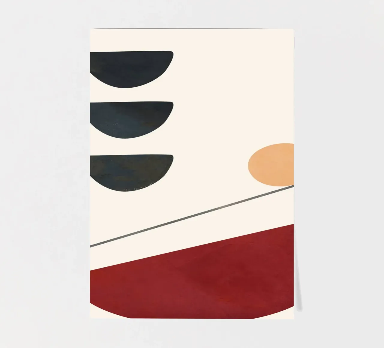 Abstract Minimal Art 03 foglio adesivo da Flow Line