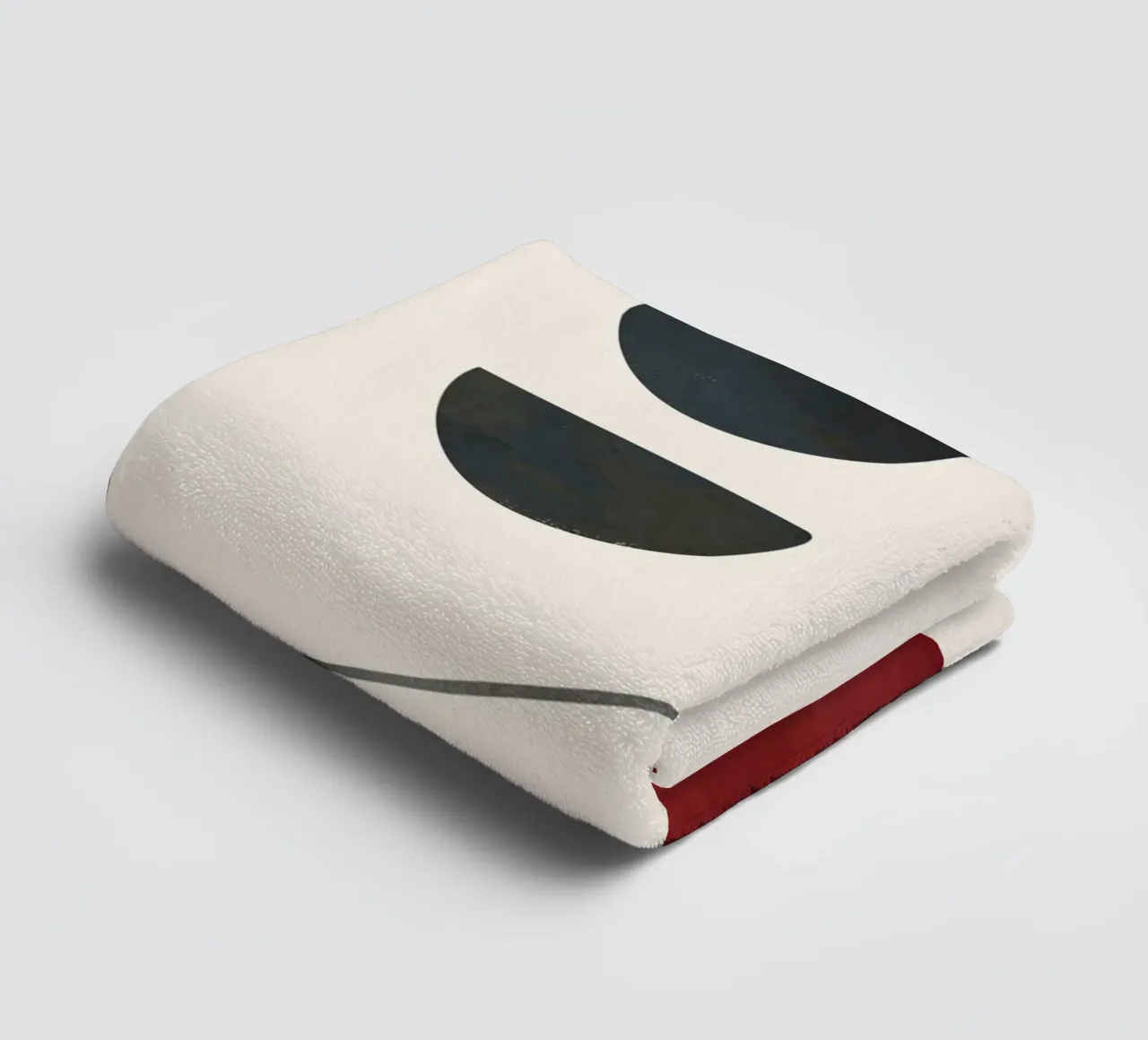 Abstract Minimal Art 03 asciugamano da bagno da Flow Line