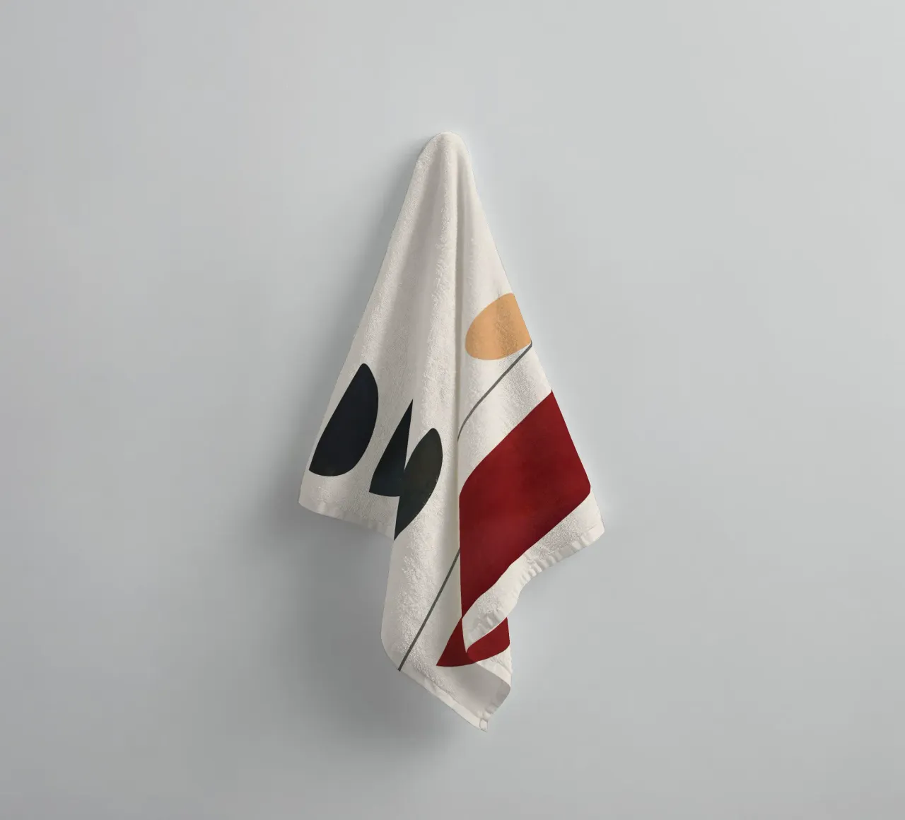 Abstract Minimal Art 03 asciugamano da bagno da Flow Line