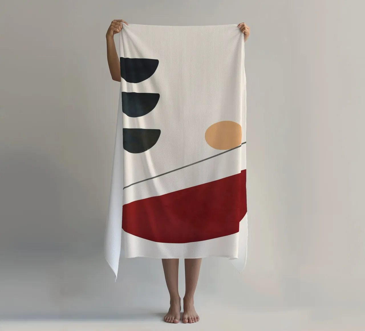 Abstract Minimal Art 03 telo mare da Flow Line