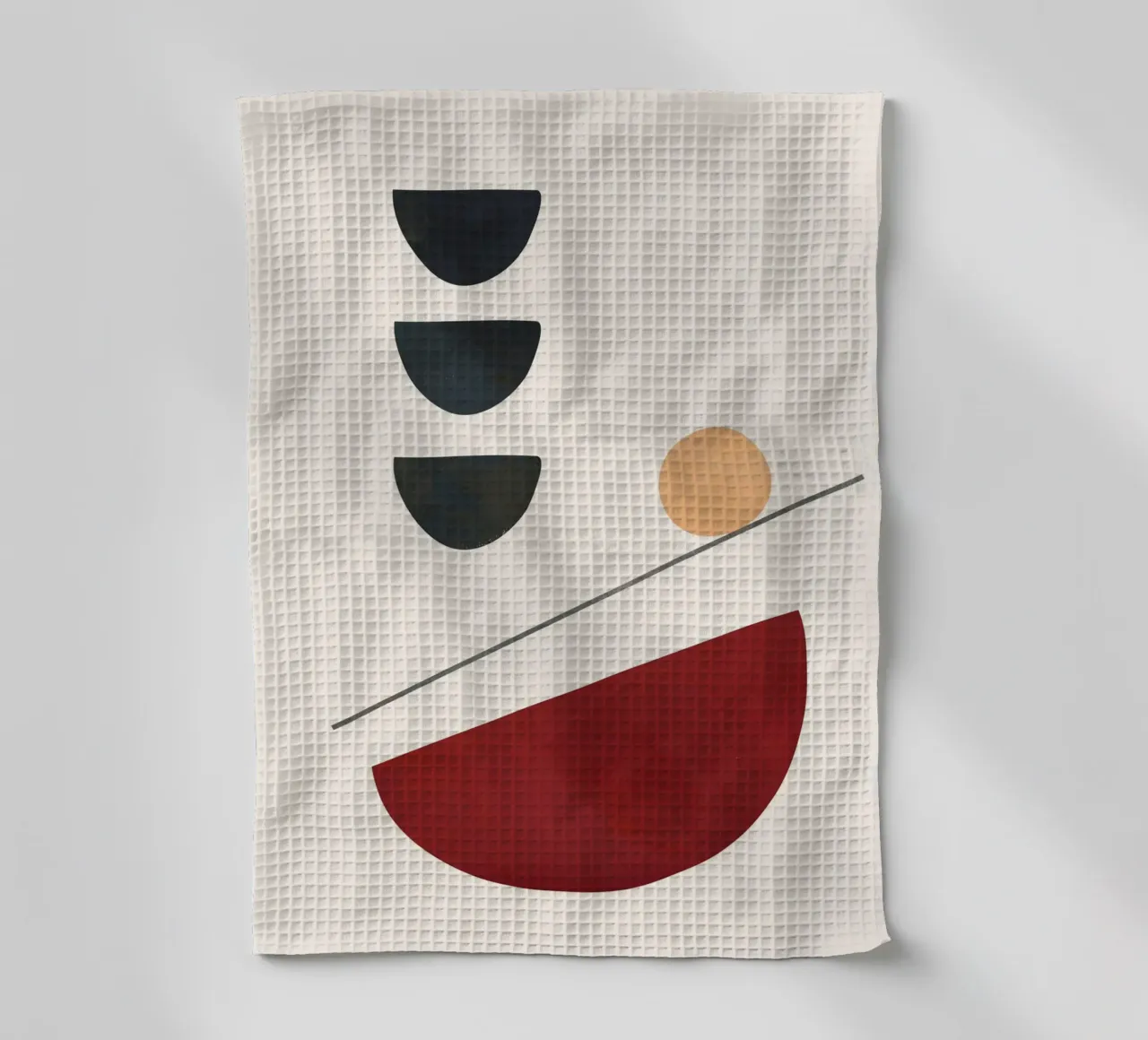 Abstract Minimal Art 03 torchon de Flow Line