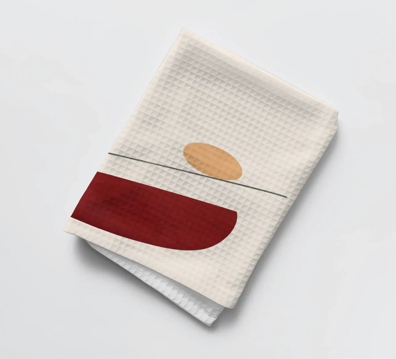 Abstract Minimal Art 03 torchon de Flow Line