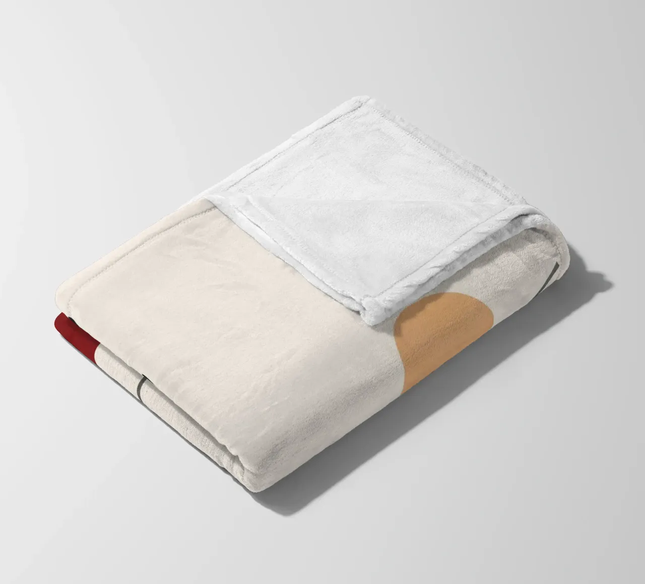 Abstract Minimal Art 03 coperta in pile da Flow Line