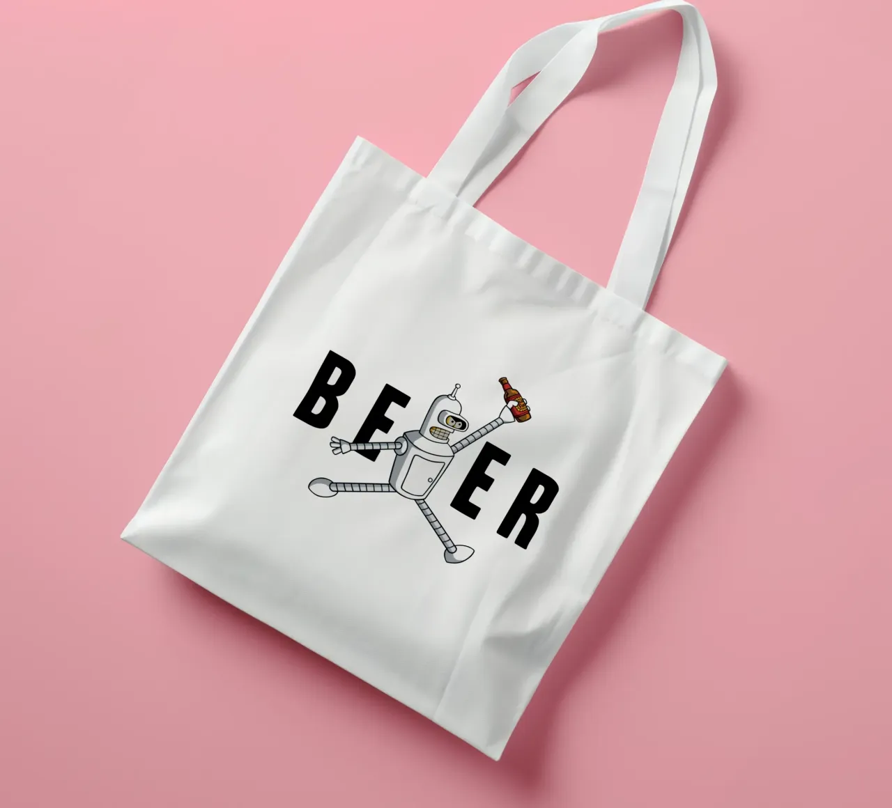 birra d'aria Bendr borsa in juta da Danielshop