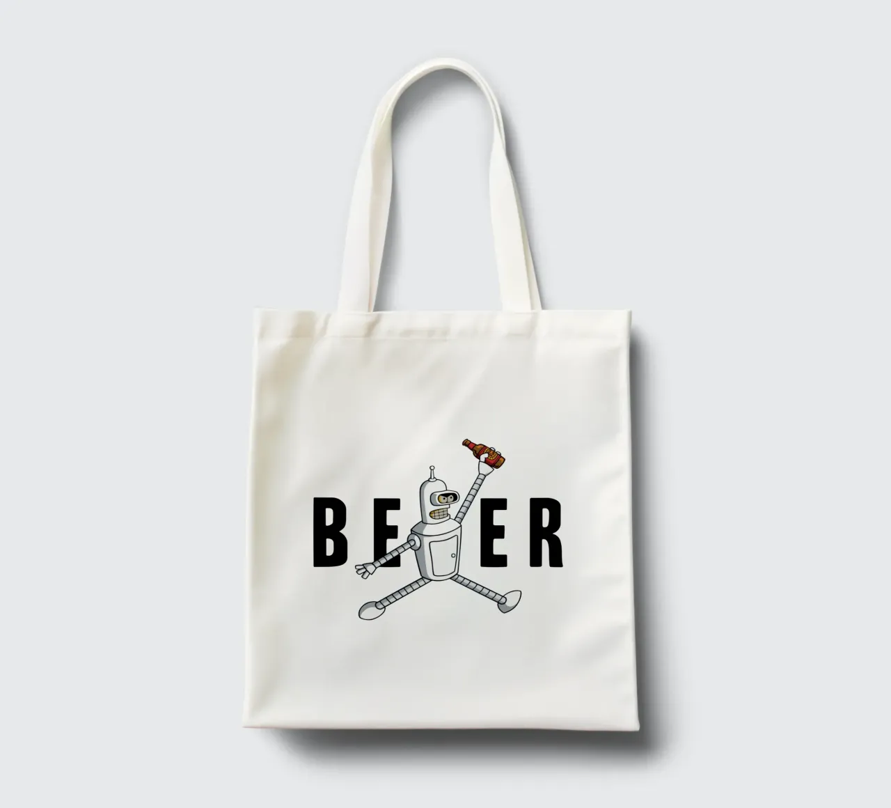 birra d'aria Bendr borsa in juta da Danielshop