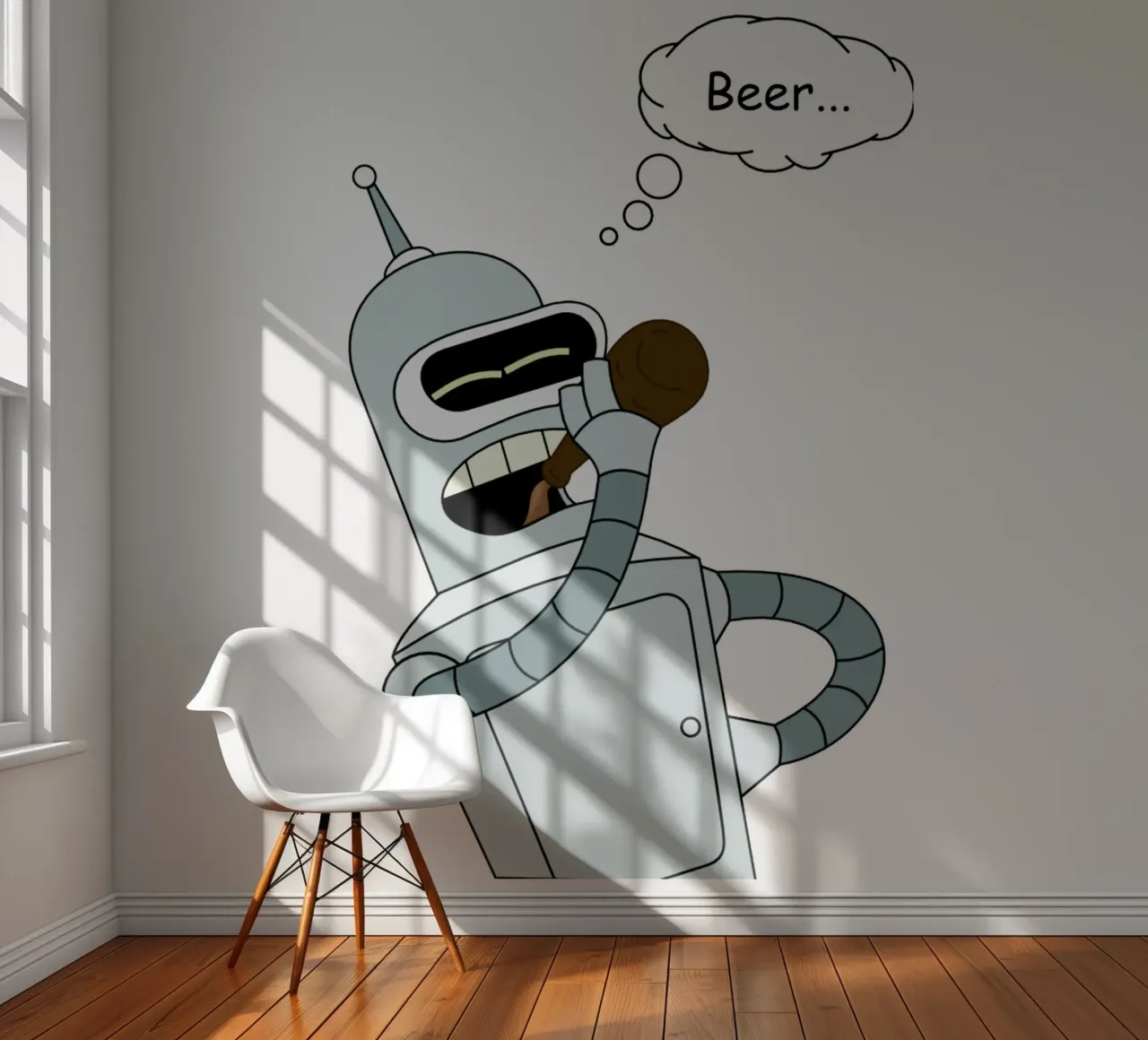 beer fotobehang van Danielshop