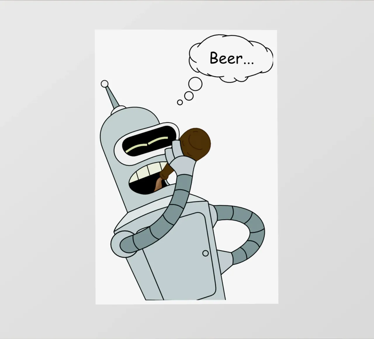 beer fotobehang van Danielshop