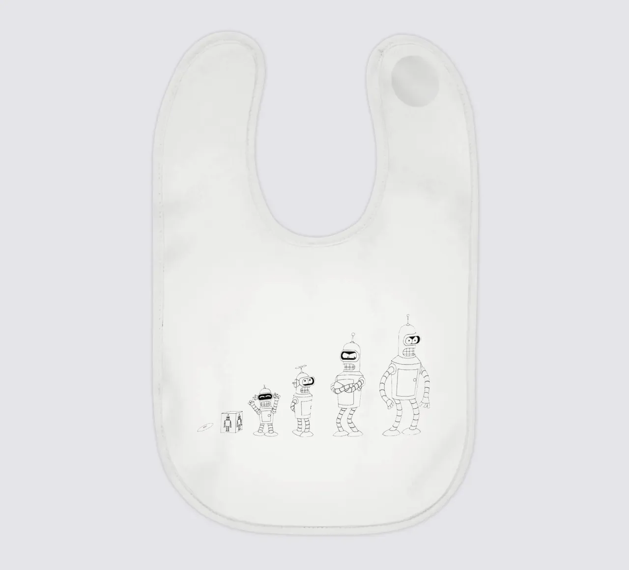 evoluzione del robot bendr bavaglino da Danielshop