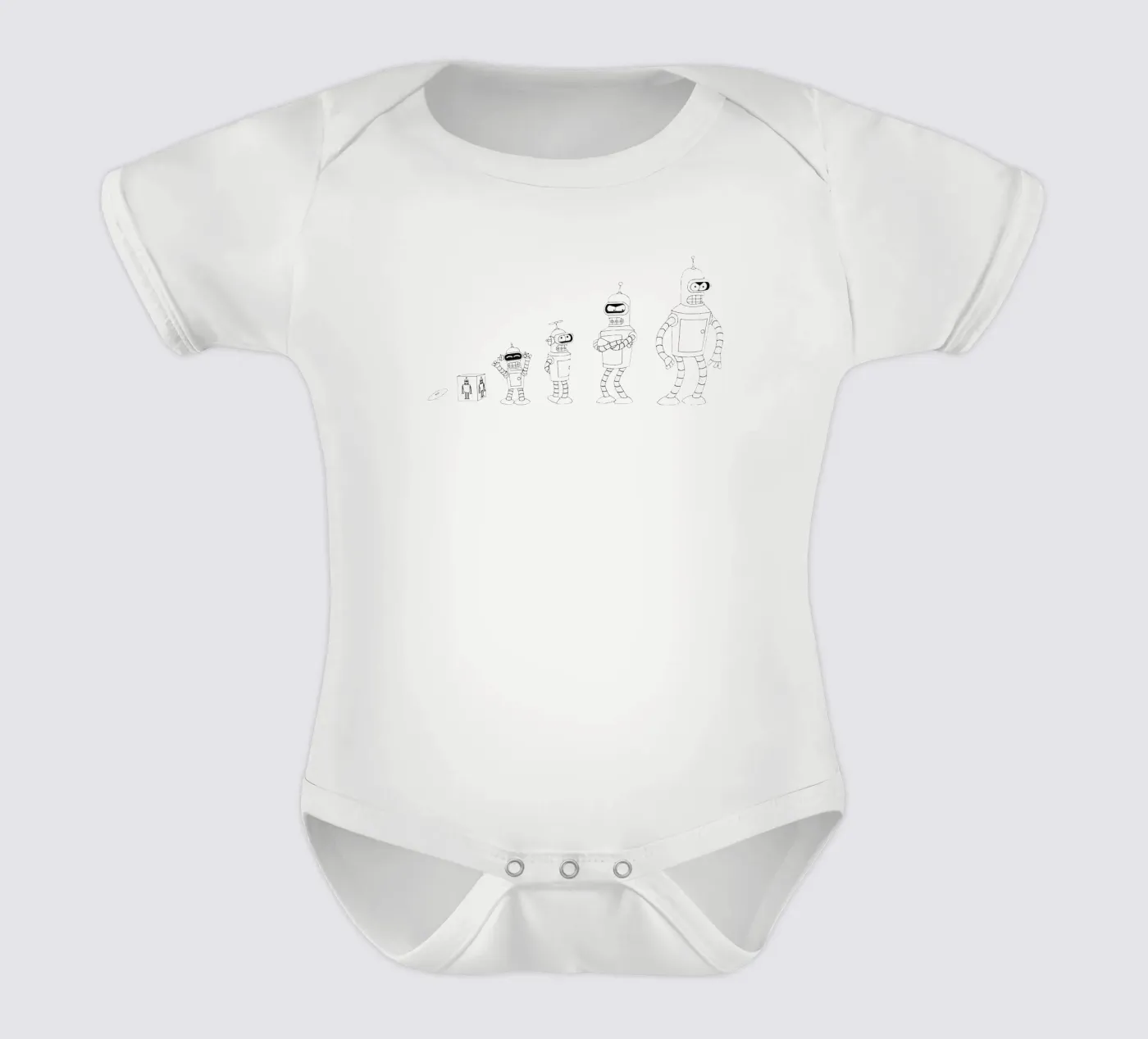évolution du robot bendr body bébé de Danielshop