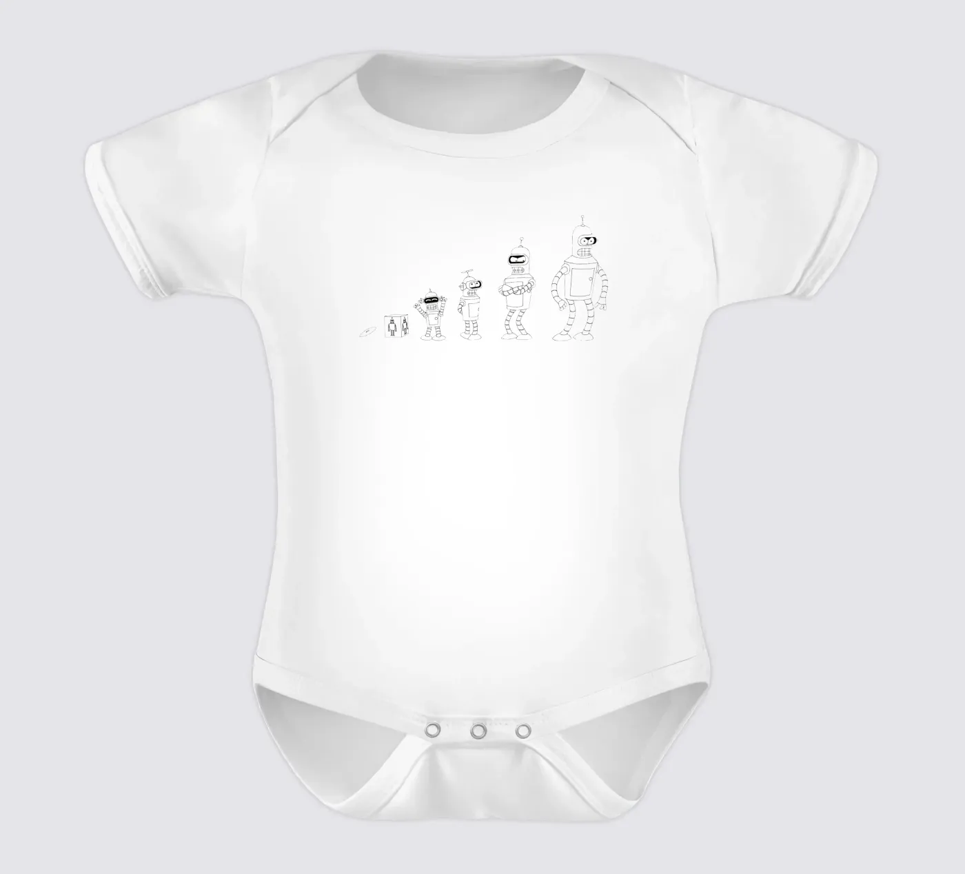 évolution du robot bendr body bébé de Danielshop
