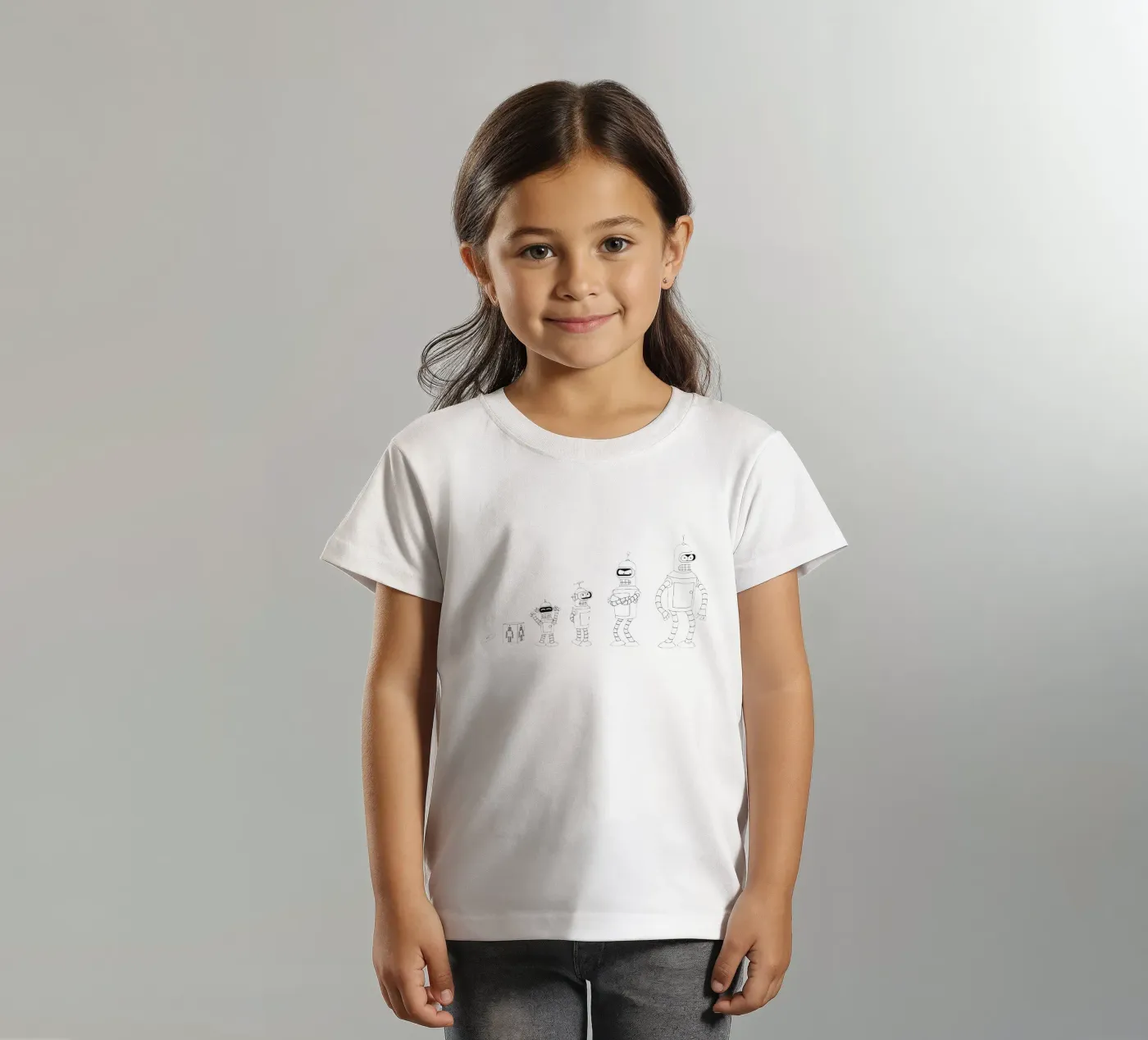bendr robot evolution t-shirt bambini da Danielshop