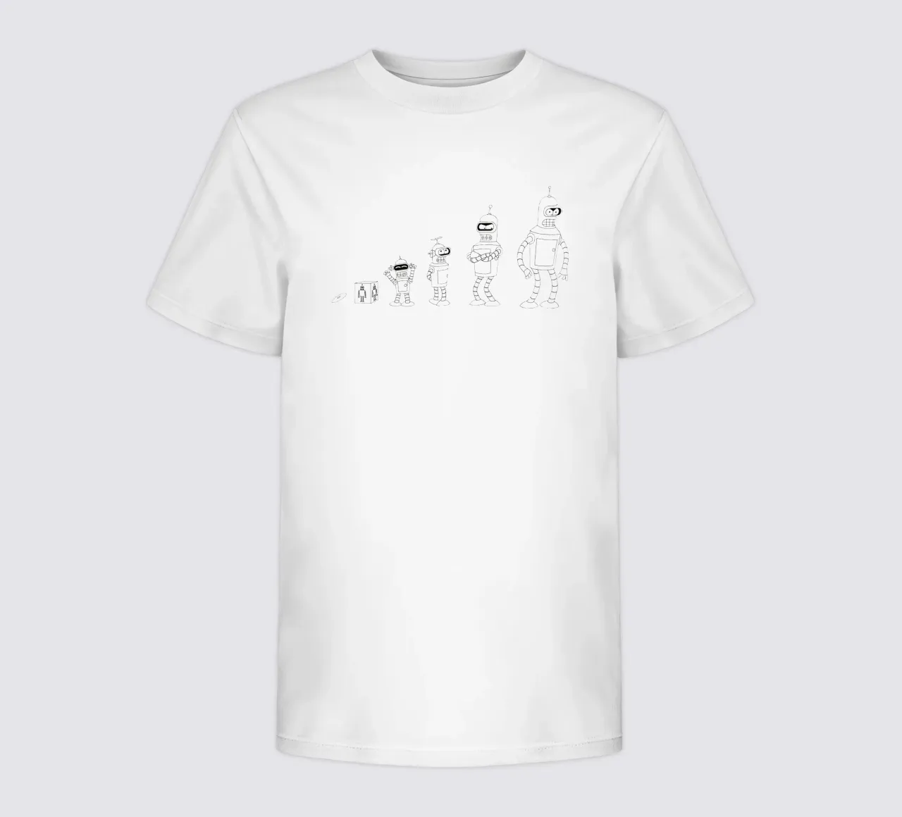 evoluzione del robot bendr t-shirt bambini da Danielshop