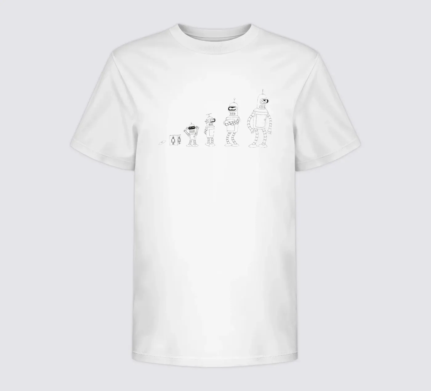 évolution du robot bendr t-shirt enfant de Danielshop