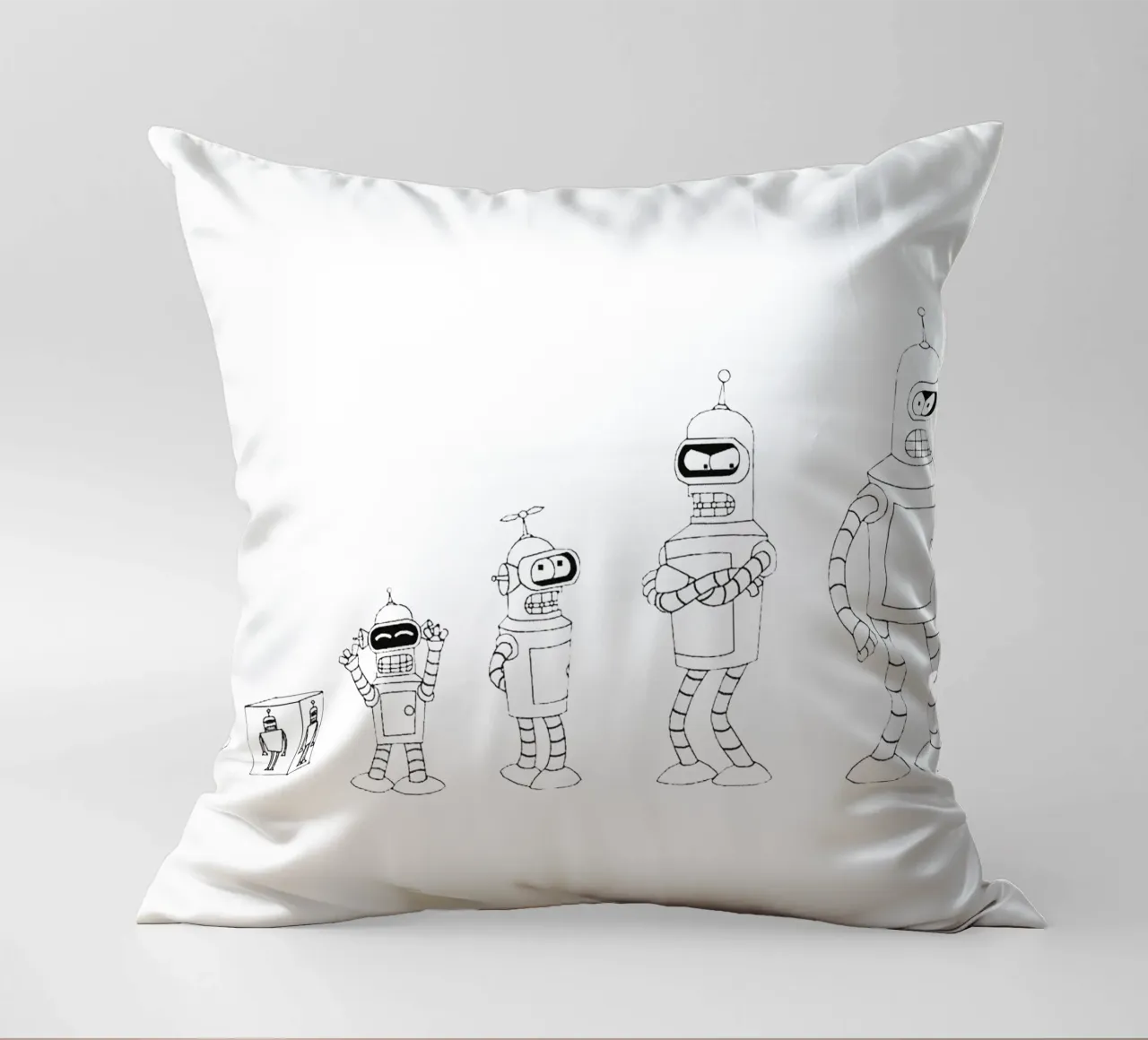 evoluzione del robot bendr cuscino da Danielshop