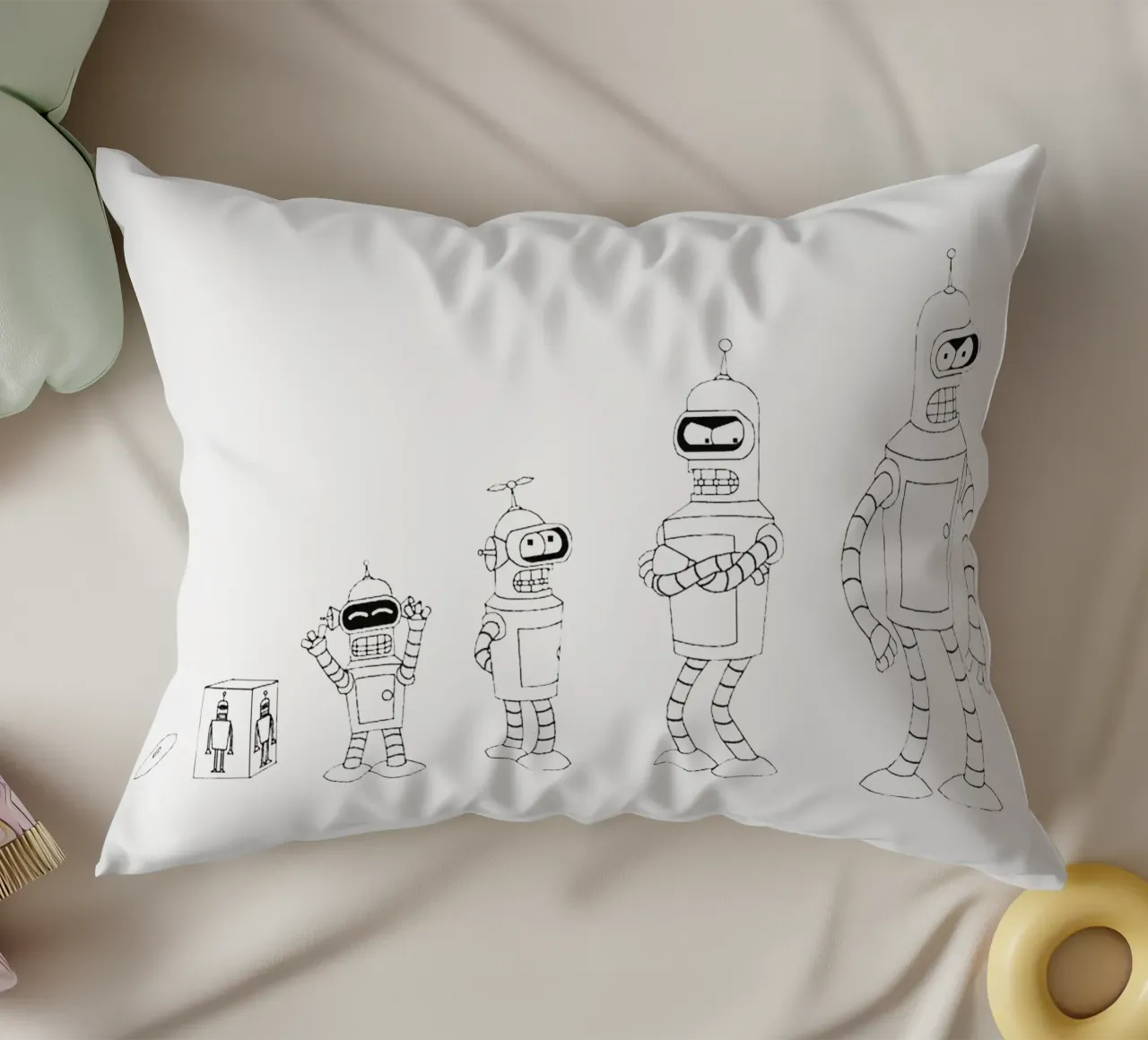 evoluzione del robot bendr cuscino da Danielshop