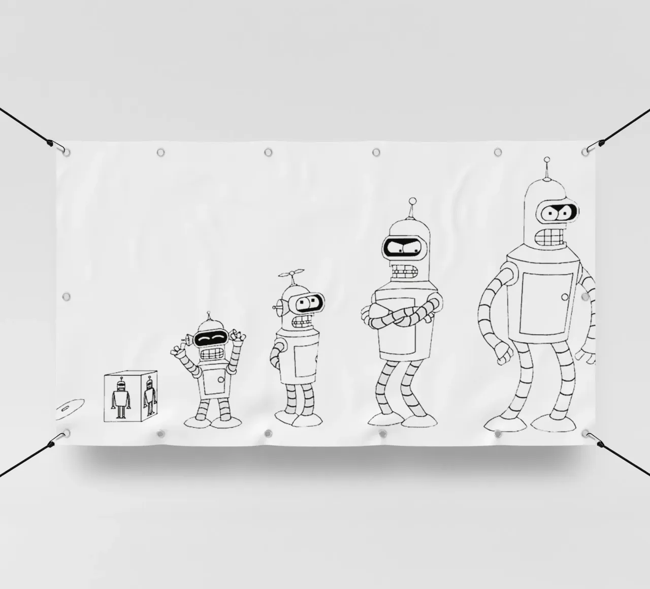 evoluzione del robot bendr telo in pvc da Danielshop