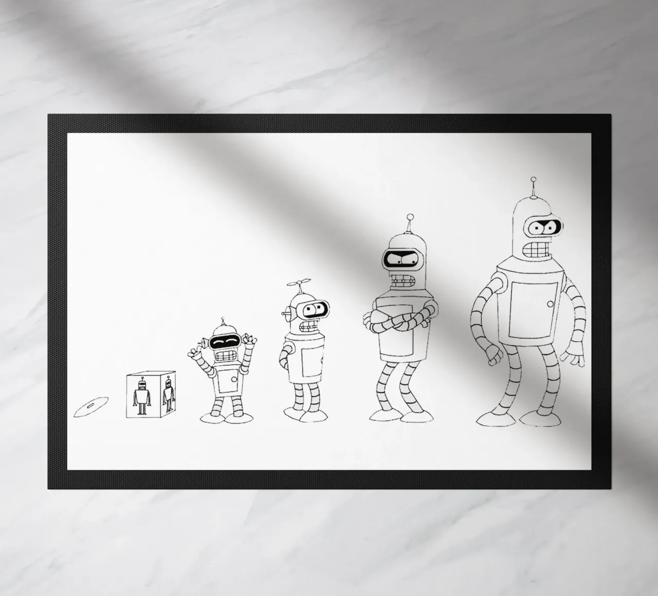 bendr robot evolution doormat by Danielshop