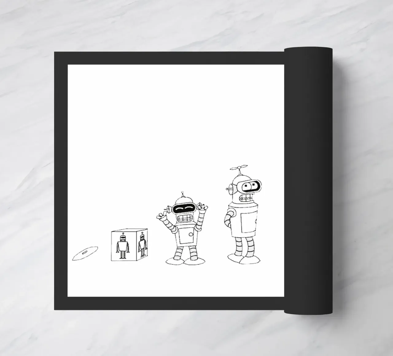evoluzione del robot bendr zerbino da Danielshop