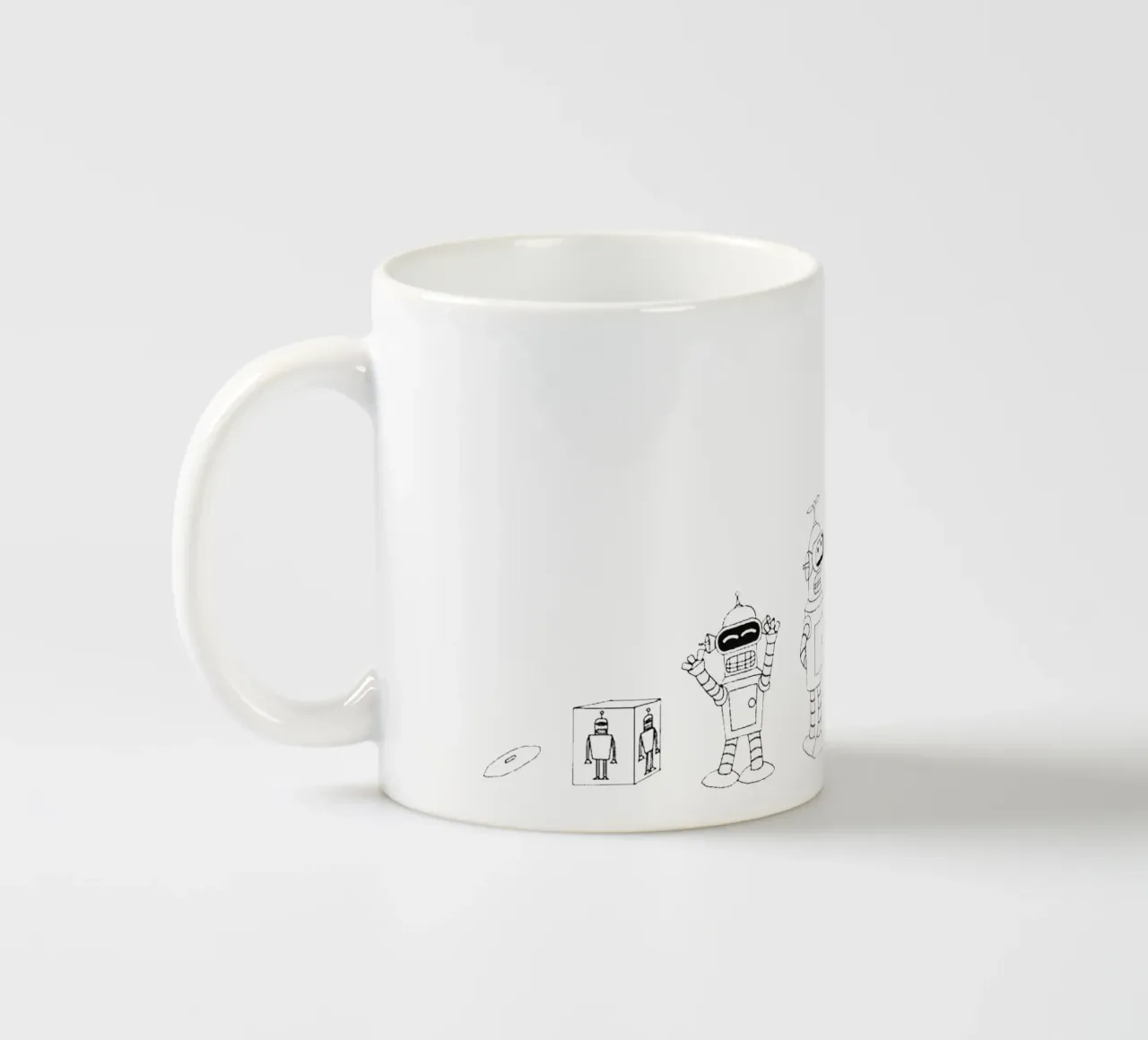 evoluzione del robot bendr tazza in ceramica da Danielshop