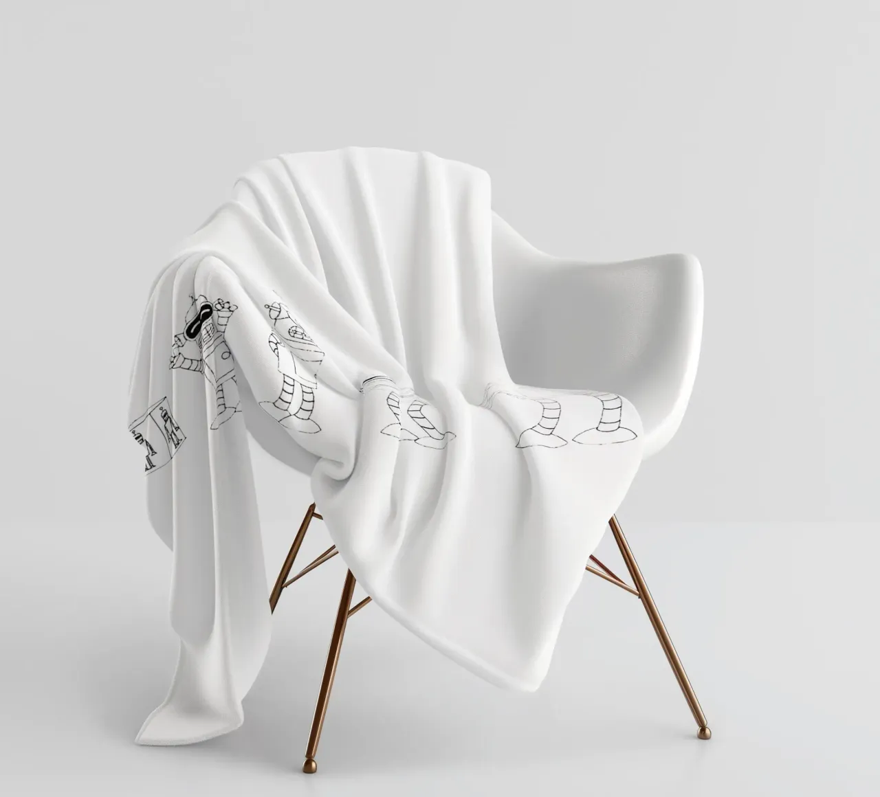 bendr robot evolution Fleecedecke von Danielshop