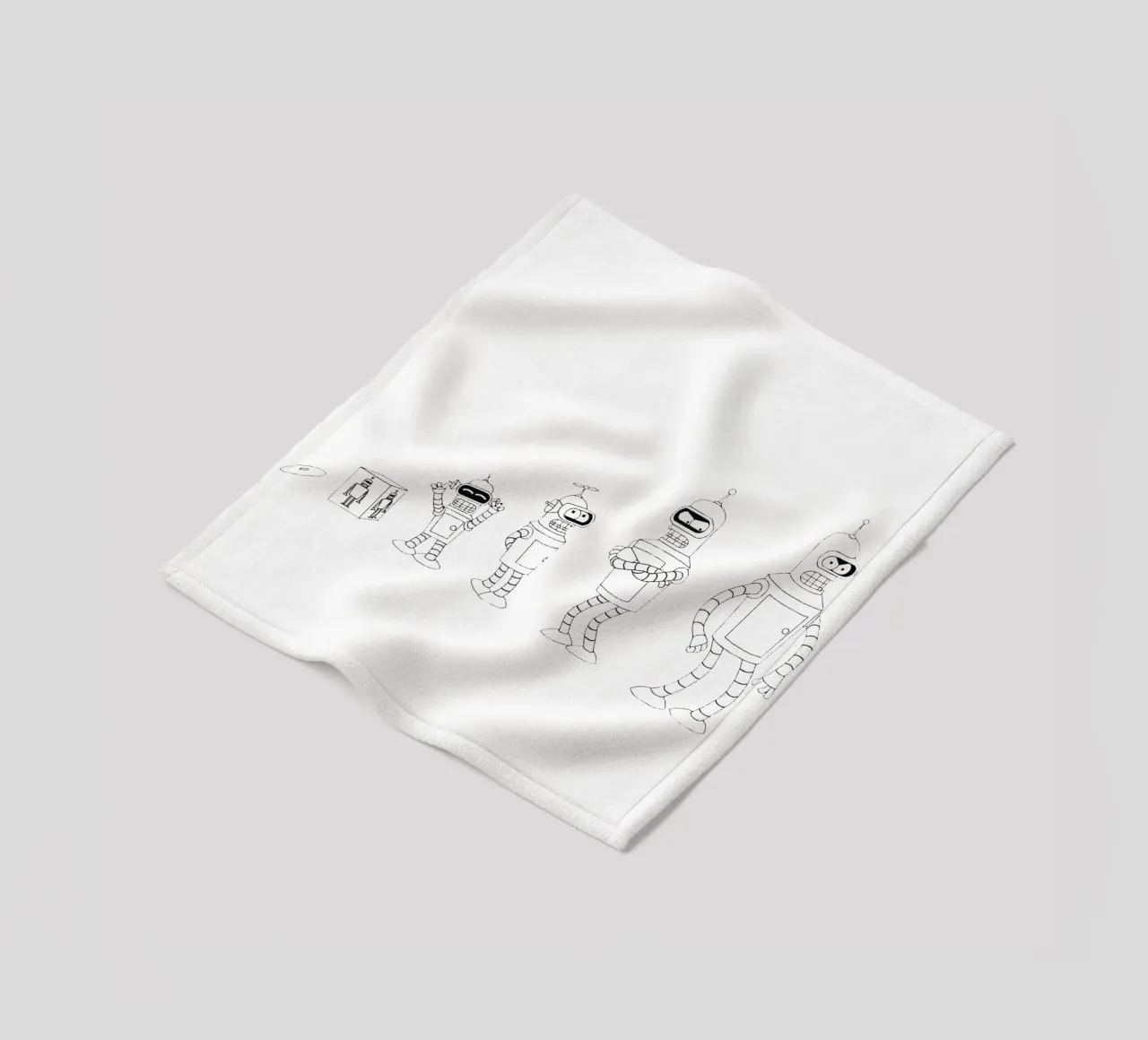 evoluzione del robot bendr coperta in pile da Danielshop