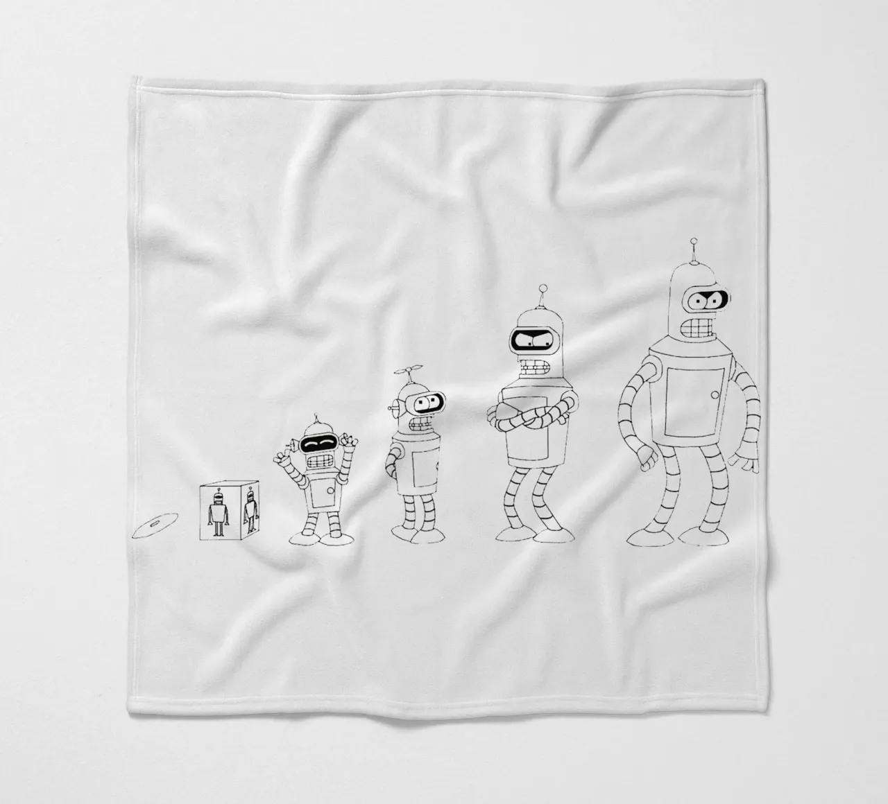 bendr robot evolution Fleecedecke von Danielshop