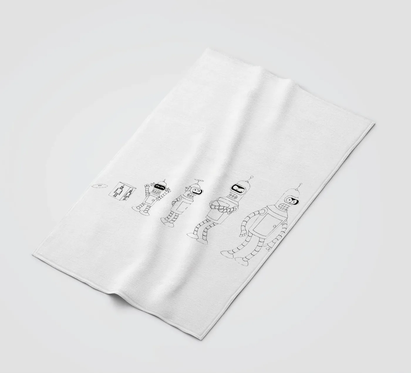 bendr robot evolution Fleecedecke von Danielshop