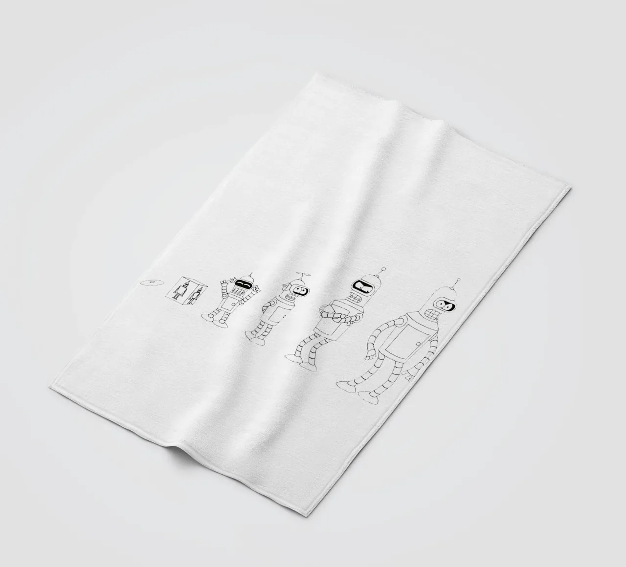 bendr robot evolution Fleecedecke von Danielshop