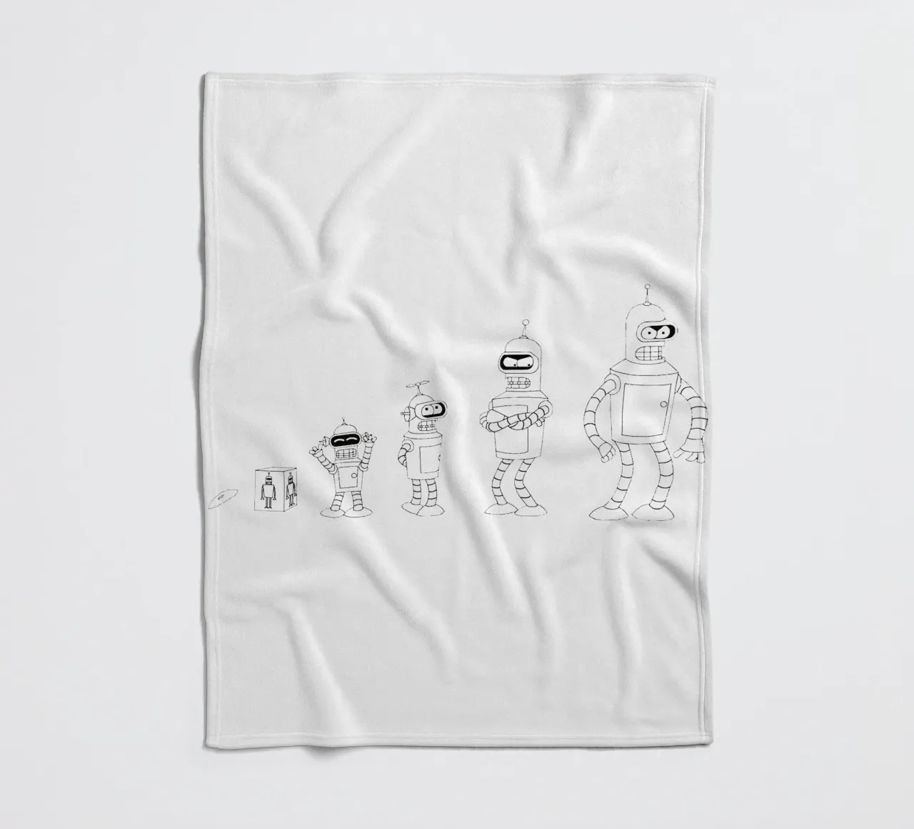 bendr robot evolution Fleecedecke von Danielshop