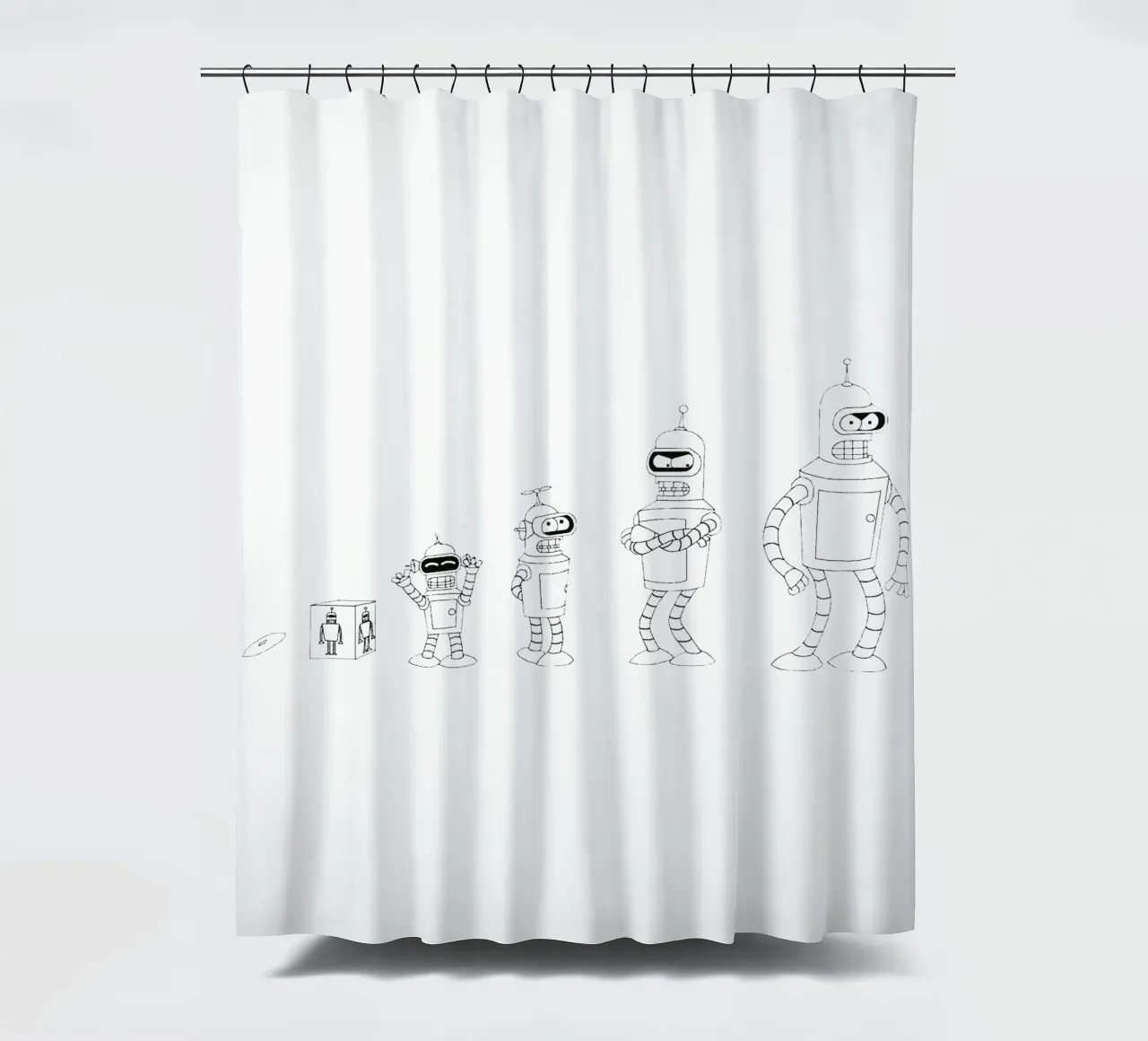 evoluzione del robot bendr tenda da doccia da Danielshop