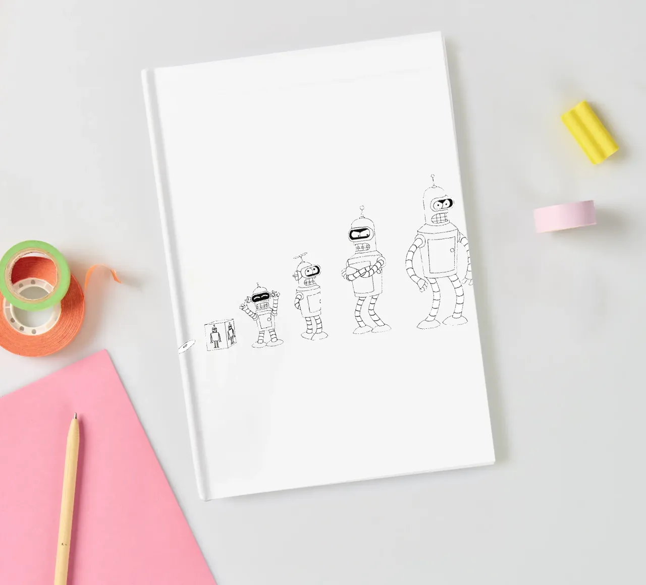 évolution du robot bendr carnet de notes de Danielshop