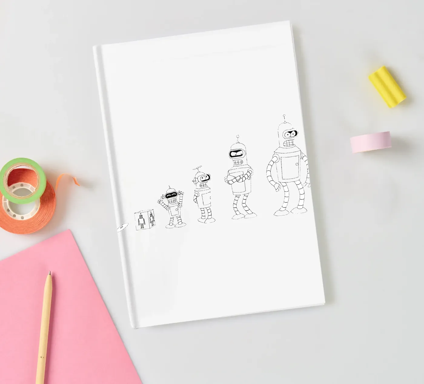 bendr robot evolution notebook by Danielshop