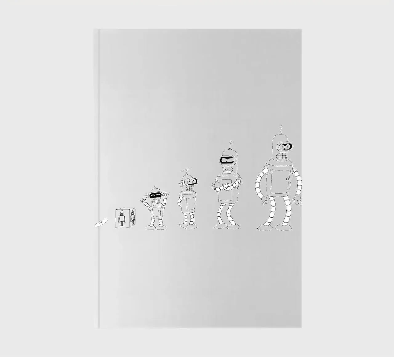 évolution du robot bendr carnet de notes de Danielshop