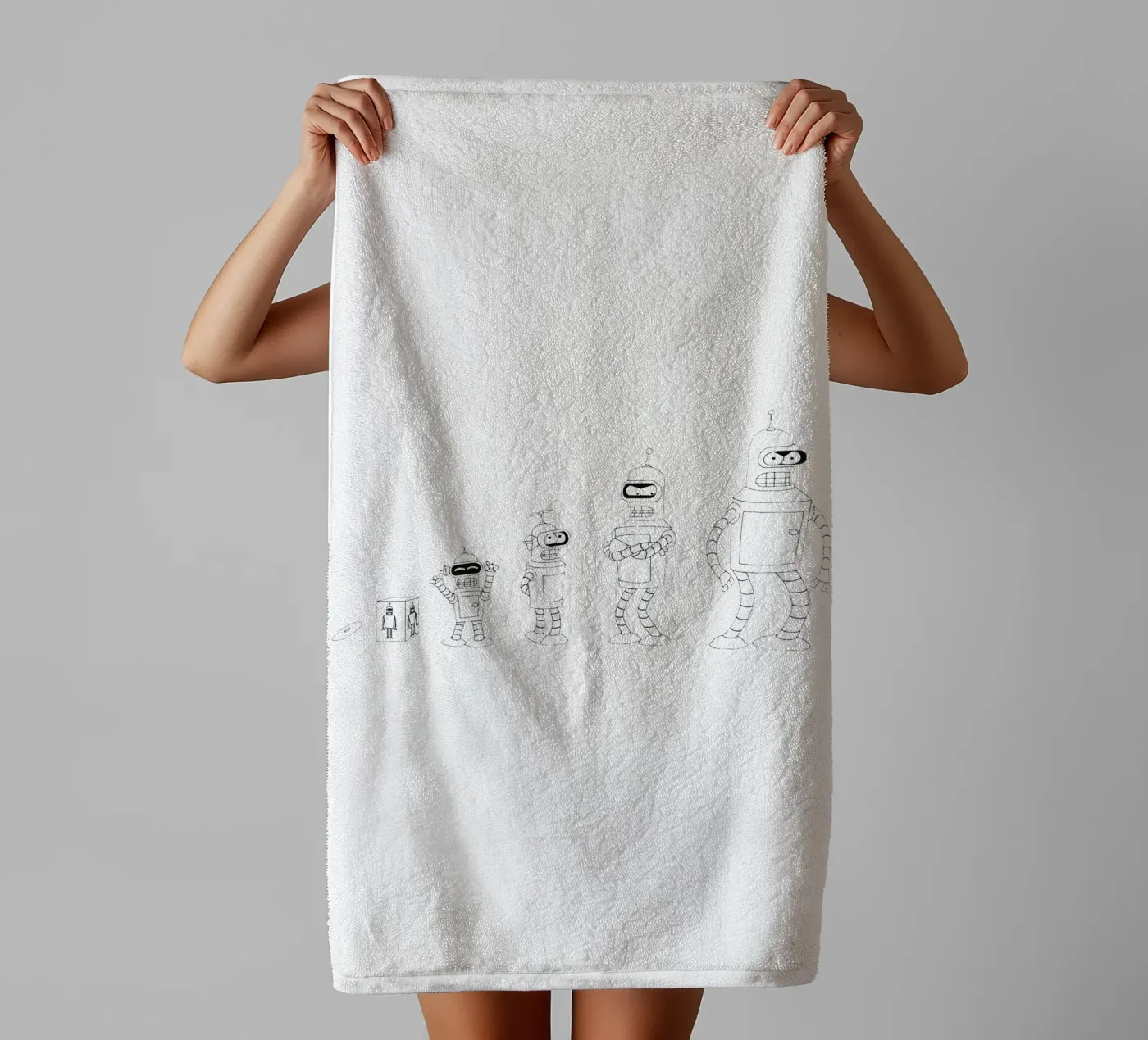 bendr robot evolution towel by Danielshop