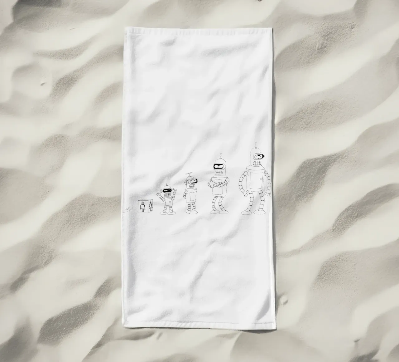 evoluzione del robot bendr telo mare da Danielshop