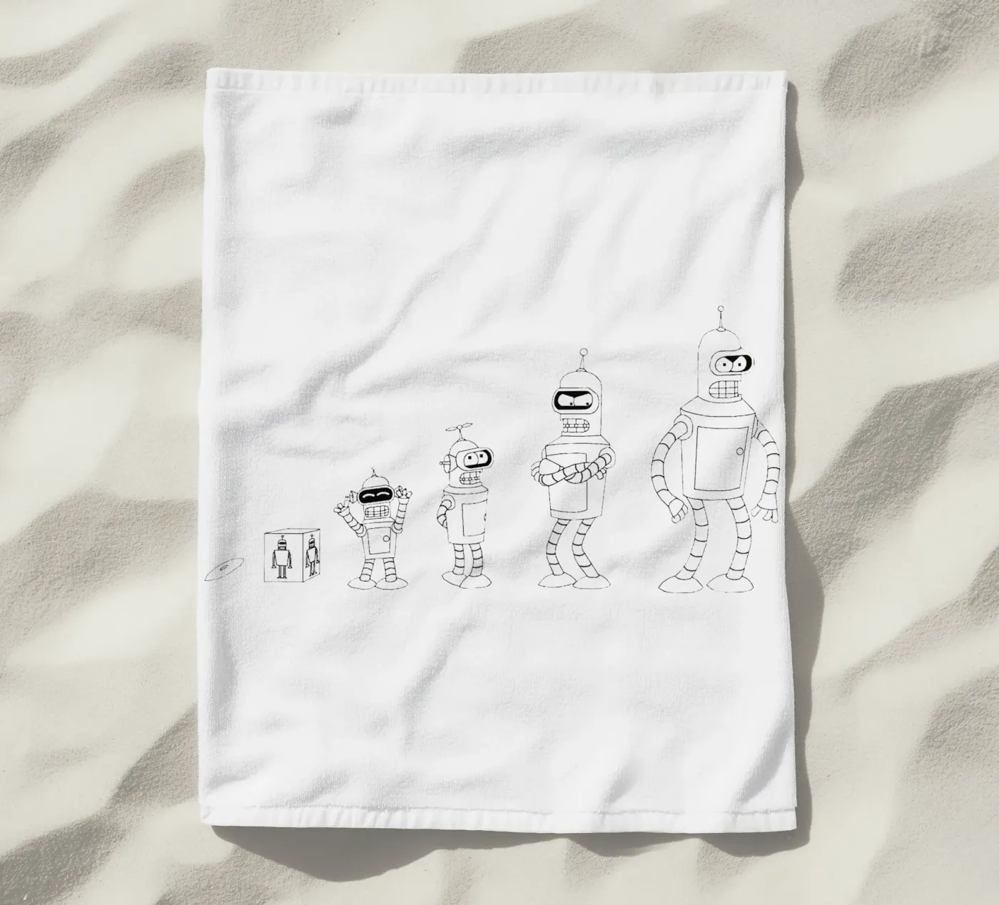 evoluzione del robot bendr telo mare da Danielshop