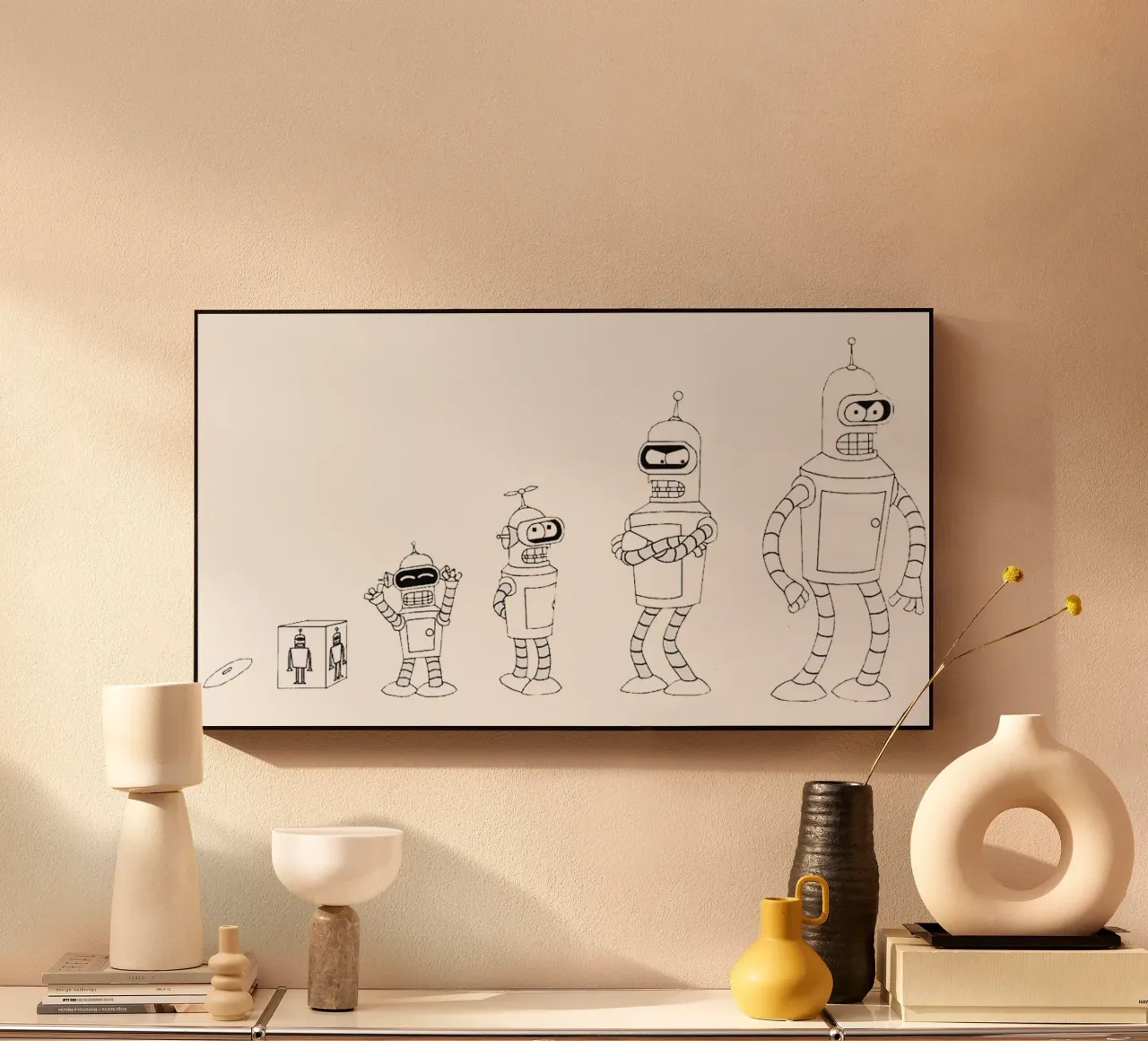 bendr robot evolution Acryl-Glas von Danielshop