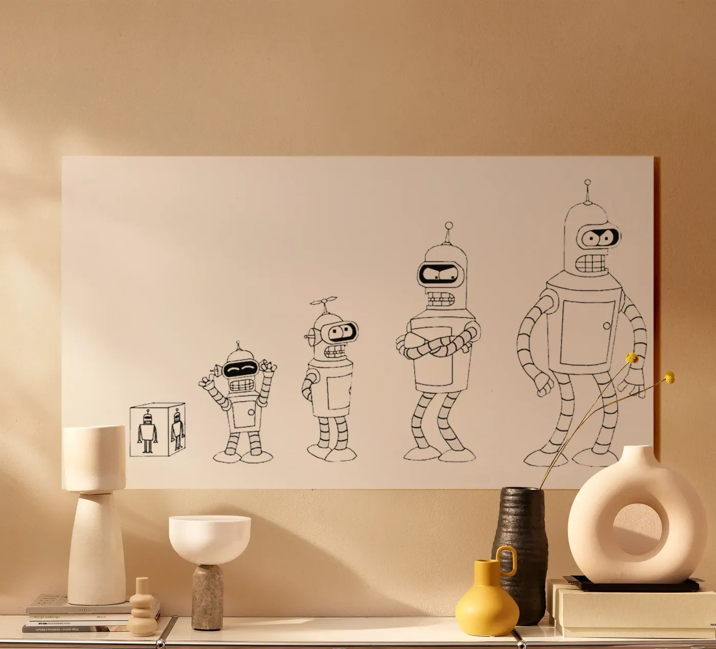 bendr robot evolution Acryl-Glas von Danielshop