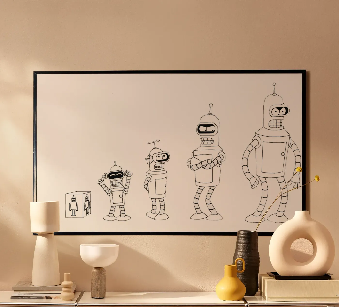 bendr robot evolution poster da Danielshop